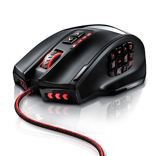 RGB Gaming Mouse with 12-Button Control
